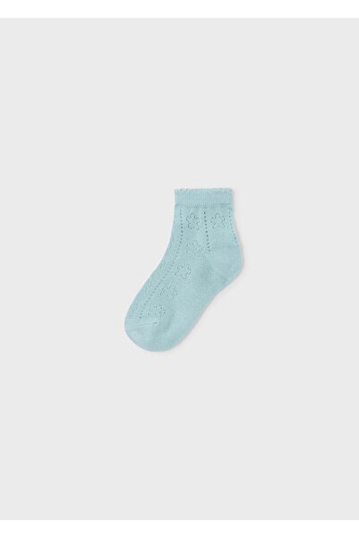 MAYORAL Girl's Floral Patterned Socks Green