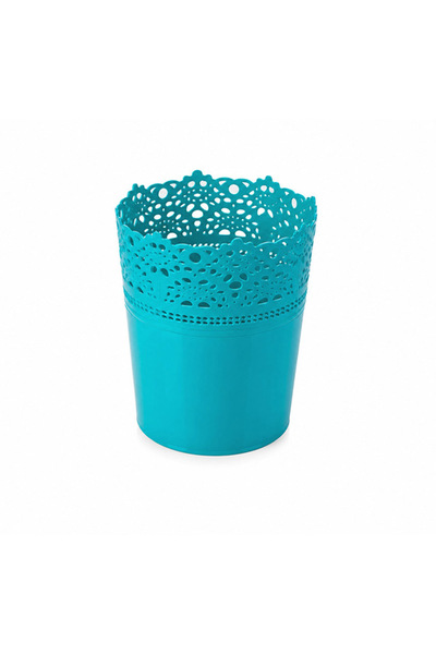 Alezy DAS2 Dantel No:2 - 2.3 Litre Plastik 4'lü Saksı