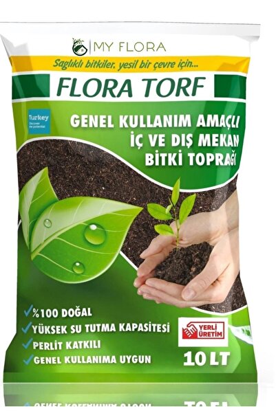 Peat 10 Lt Special Mixed Perlite Additive Indoor Outdoor Plant Growing Soil