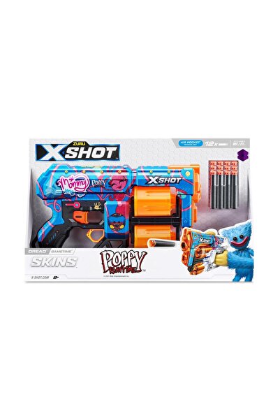 X-Shot Blaster X-Shot, Excel Skins Dread, Gametime, 12 projectiles
