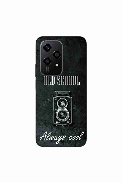 OEM Husa compatibila cu Honor 200 Lite Silicon Gel Tpu Model Retro Camera