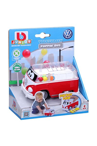 Bburago Junior Primul meu Volkswagen, Bburago, Poppin Bus, Rosu