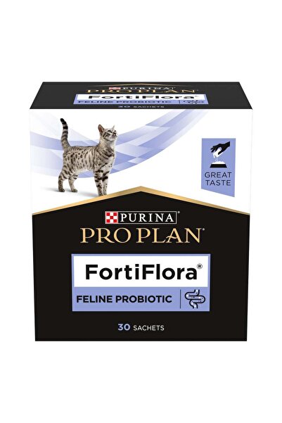 Purina Veterinary Diets مكمل بروبيوتيك للقطط من بيورينا برو بلان فورتيفلورا