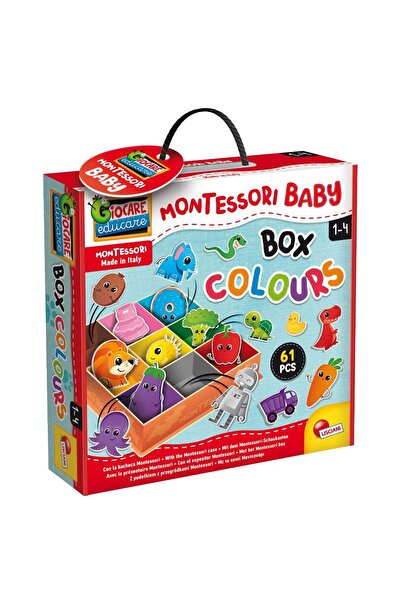 Lisciani Joc educativ, Montessori, Sorteaza dupa culoare