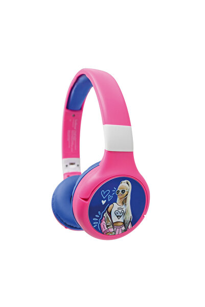 Barbie Foldable wired and Bluetooth headphones, Lexibook,