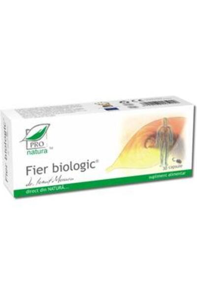 MEDICA Fier Biologic Pro Natura Medica, 30 capsule