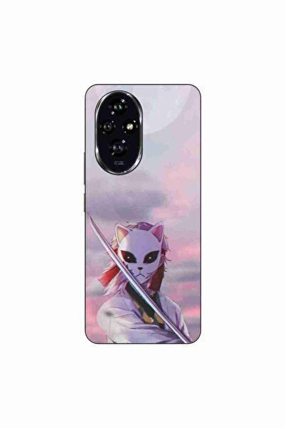 OEM Husa compatibila cu Honor 200 Silicon Gel Tpu Model Demon Slayer Sabito