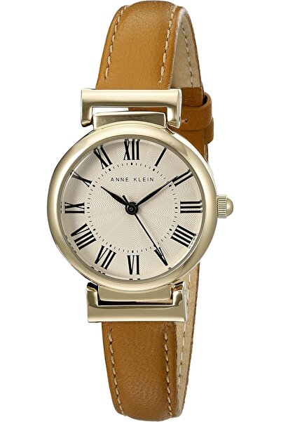 Anne Klein ساعة نسائية بحزام جلدي