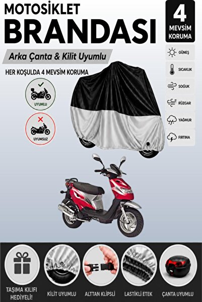Cemku Double Black Top - Gray Bottom, Rear Bag Compatible Kanuni Popcorn 90 M...