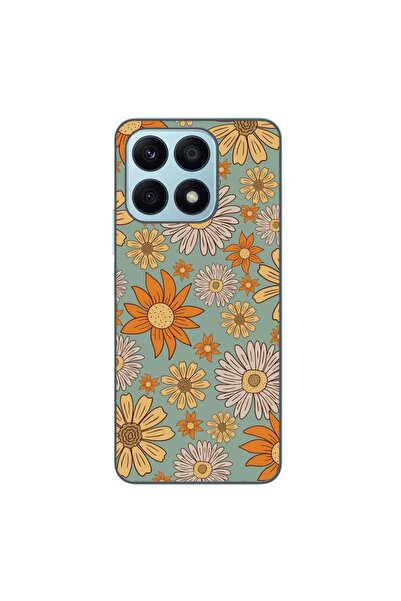 OEM Husa compatibila cu Honor X8a Silicon Gel Tpu Model Vintage Meadow