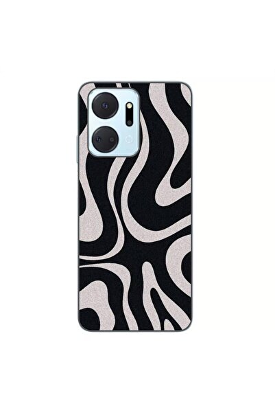 OEM Θήκη συμβατή με Honor X7a Σιλικόνης Gel TPU Μονόχρωμο Μοντραπό Σχέδιο