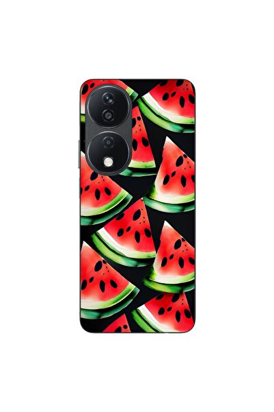 OEM Θήκη συμβατή με Honor X7b από σιλικόνη gel TPU με σχέδιο φέτες καρπουζιού