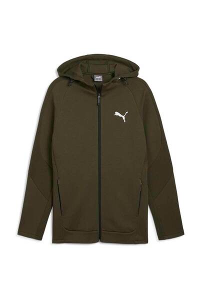 Puma Hanorac bărbătesc Evostripe cu fermoar integral, mărimea S