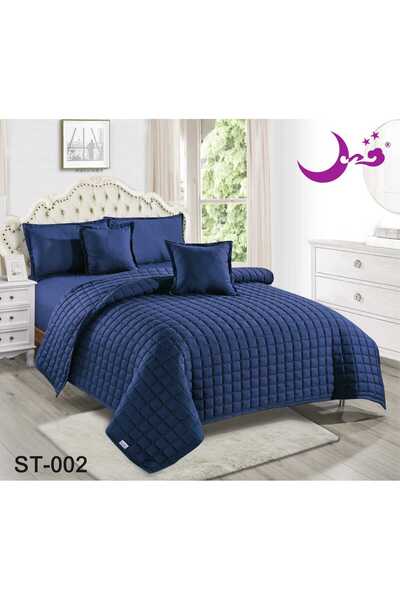 Moon Summer Compressed Solid Color Bed Sheet 4-Piece Set 120*200- Summer Comp...