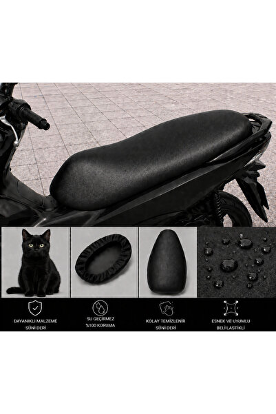 lawrenceshop Husa de protecție pentru șa motocicletei Mondial RX3i Evo, imper...
