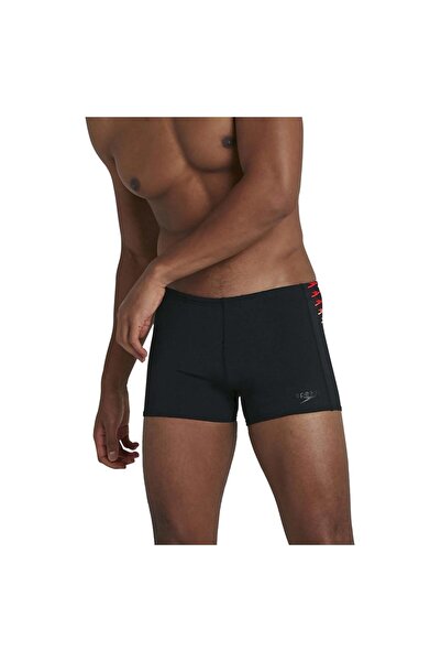 SPEEDO Mens Placement Panel Aquashort Swim Trunks 32
