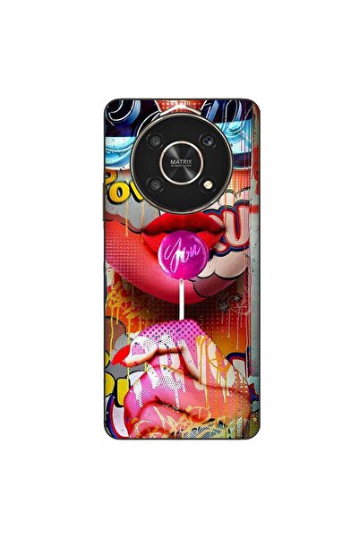 OEM Husa compatibila cu Honor X30 Silicon Gel Tpu Model Pop Art Lolipop