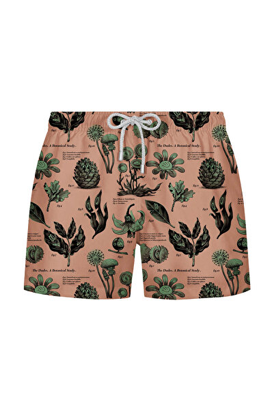 The Dudes Șorturi de baie pentru bărbați: Studiu Botanic S