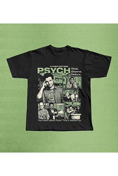 Grafftee Clothing Tricou oversize unisex cu imprimeu Psych