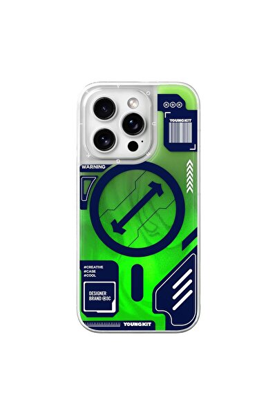 Youngkit غطاء مغناطيسي نحيف بتأثير الرمال المتحركة لهاتف آيفون 16 برو ماكس - ...