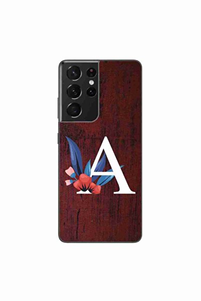 OEM Husa compatibila cu Samsung Galaxy S21 Ultra Silicon Gel Tpu Model Litere...