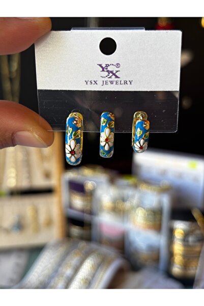 MODA Floral Triple Earrings