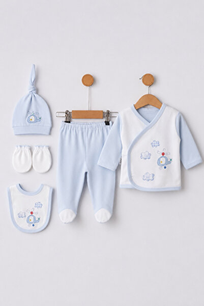 Biberon Baby Baby Set 5 Piece Set 100% Cotton Newborn