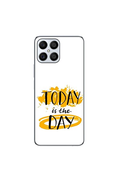OEM Θήκη συμβατή με Honor X8 από σιλικόνη gel TPU με σχέδιο: Σήμερα Είναι ο Η...