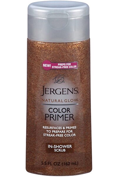 Jergens مقشر طبيعي ملون للاستخدام أثناء الاستحمام 5.50