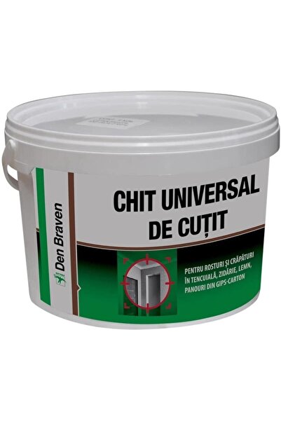 Den Braven Universal acrylic knife putty, 0.8 kg, / D550220
