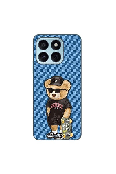 OEM Husa compatibila cu Honor X8b Silicon Gel Tpu Model Bear Skate Fashion