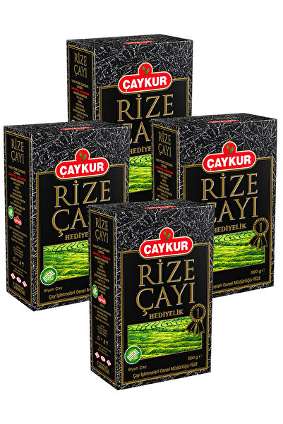 Çaykur Rize Çayı Hediyelik 500gr (Karton Kutu) Dörtlü Paket