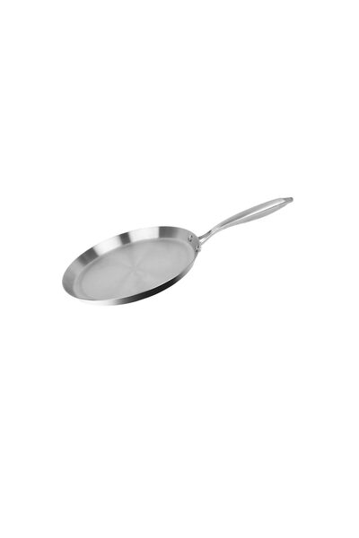cheffinger Αντικολλητικό Τηγάνι για Κρέπες 28cm από Ανοξείδωτο Ατσάλι RVS, CF...