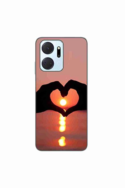 OEM Θήκη συμβατή με Honor X7a από σιλικόνη gel TPU με σχέδιο  "Λάμψη Αγάπης "