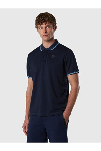 North Sails Regular Fit Coolmax ®   Short Sleeve Polo Collar Men's T-Shirt