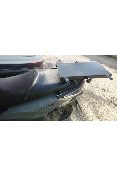 Hünkar Motomotiv SYM JET 14 UYUMLU BORU KIZAKLI ÇANTA DEMİRİ