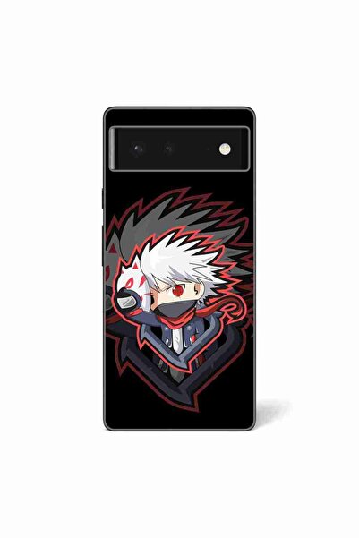 OEM Husa compatibila cu Google Pixel 6 Silicon Gel Tpu Model Naruto Kakashi Anbu