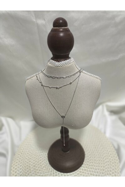XUPING JEWELRY Işıltılı Zarif Lüks Kolye | Işıltılı Minimal (Kadına özel)
