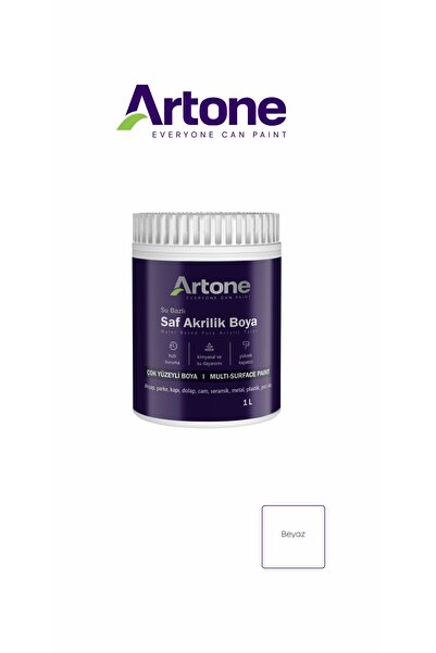 Artone SU BAZLI DOLAP KAPI SERAMİK PVC CAM PLASTİK BOYASI