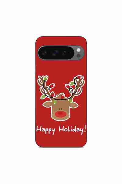 OEM Husa compatibila cu Google Pixel 9 Pro XL Silicon Gel Tpu Model Craciun R...