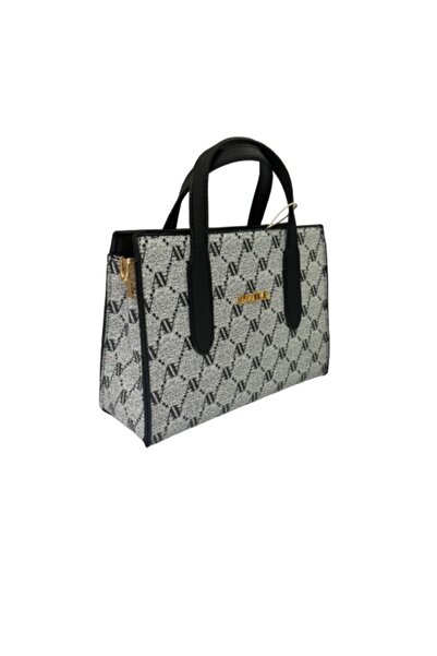 Armine Stylish Modern Grey Dot Women's Handbag Casual Bag for Practical Use