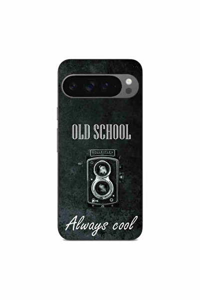 OEM Husa compatibila cu Google Pixel 9 Pro XL Silicon Gel Tpu Model Retro Camera
