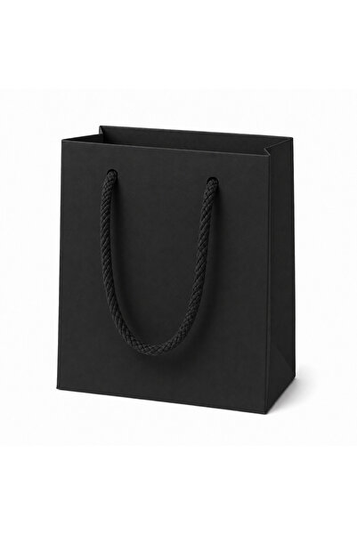 eğlencemarketi İpli Kraft Karton Çanta 11x11x5 cm Hediye Çantası Renk Seçenek...