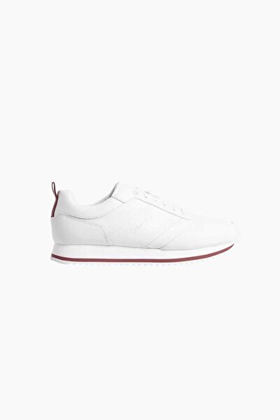 Calvin Klein Erkek Sneaker Ayakkabı Beyaz-44 - BEYAZ