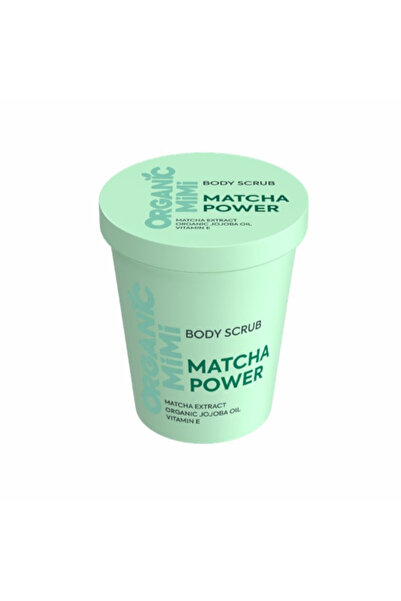 ORGANİC MİMİ Body Scrub energizing Matcha Power 250 g