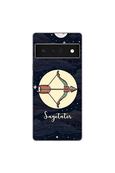 OEM Husa compatibila cu Google Pixel 6 Pro Silicon Gel Tpu Model Horoscop Sag...