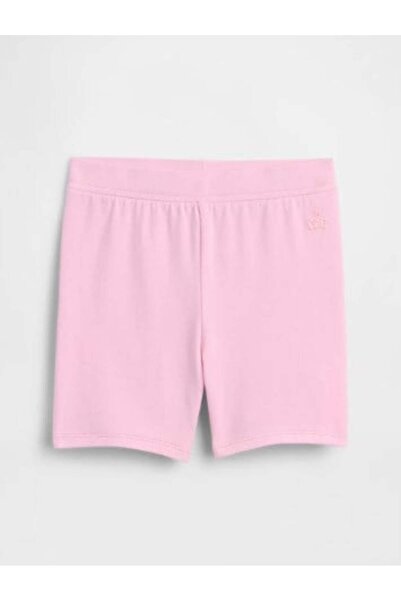 GAP Kids Gap Baby Girl Stretch Cotton Biker Shorts 0-5 Years Pink