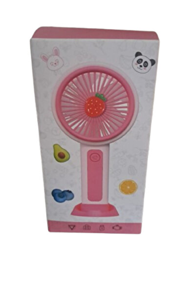 Generic Sevimli Figürlü Telefon Standlı Taşınabilir Mini Fan