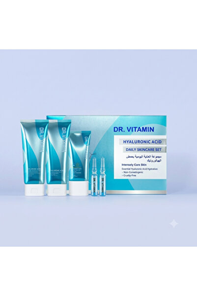 Dr.vitamin مجموعة دكتور فيتامين الازرق لتفتيح وترطيب البشرة
