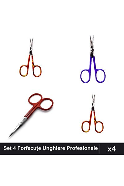 One Group Set 4 Forfecuțe și Clești Unghiere Profesionale One Group, Manichiură